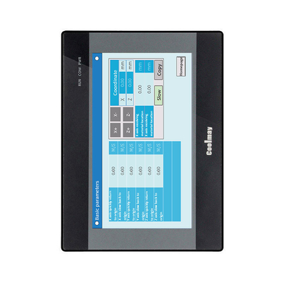 PLC haute résolution 800x480 HMI tout en un contrôleur d'écran tactile 32bit CPU 408MHz