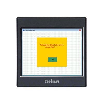Panneau de commande HMI de type C avec rétroéclairage RS232 / RS485 Prend en charge MODBUS