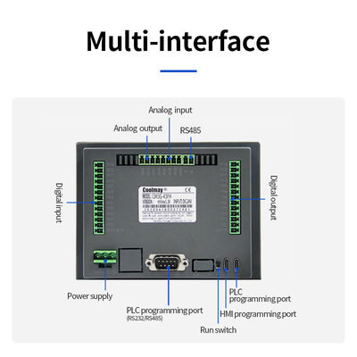 CNC Stepper Servo Brushless Pwm Dual Motor Driver Vitesse HMI PLC Combo Contrôleur logique programmable