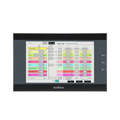 5 pouces EX3G-8050H PLC HMI contrôleur logique programmable pour le pilote de moteur sans balai stepper servo