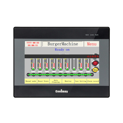 Coolmay TK8070H HMI Interface homme-machine HMI Panneau d'écran tactile CPU à double noyau 1 GHz
